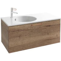 Тумба дуб табак 100 см Jacob Delafon Odeon Rive Gauche EB2514-R7-E52