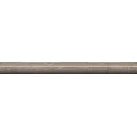 Бордюр Серенада бежевый тёмный глянцевый обрезной 30x2,5x1,9