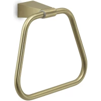 Полотенцедержатель кольцо Gedy Tonale TN70(88) золотой матовый