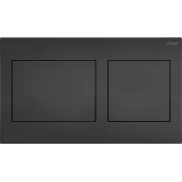 Кнопка смыва модель 8611.1 Viega Visign for Style 21 801724 для инсталляции, черный матовый