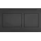 Кнопка смыва модель 8611.1 Viega Visign for Style 21 801724 для инсталляции, черный матовый - 1