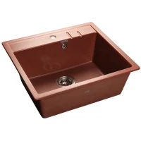 Кухонная мойка красный марс GranFest Quadro GF-Q560