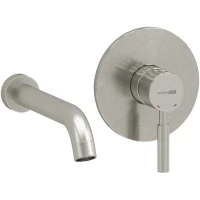 Смеситель для раковины WasserKRAFT Wern A42583 встраиваемый, никель