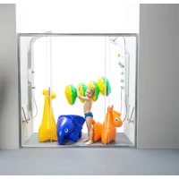 Душевые раздвижные двери Ravak Blix BLDP4 150 блестящий Transparent 0YVP0C00Z1