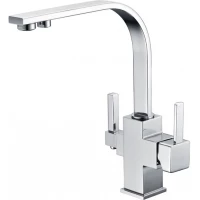 Смеситель для кухни Zorg ZR 332 YF с подключением к фильтру, хром