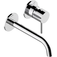 Смеситель для раковины Bossini Teo Z00730.030 встраиваемый, без донного клапана, хром