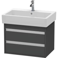Тумба графит матовый 65 см Duravit Ketho KT662404949
