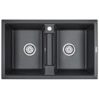 Кухонная мойка Paulmark Tandem черный PM238150-BL