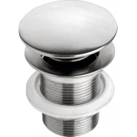 Донный клапан для раковины Viko V-0600 с переливом, хром