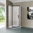 Душевой уголок 90x90 см Vincea Stresa VSP-1S900CLB прозрачное Душевой уголок 90x90 см Vincea Stresa VSP-1S900CLB прозрачное