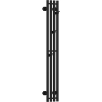 Полотенцесушитель водяной Сунержа Кантата Pro 31-0446-1215 1200x150, черный матовый