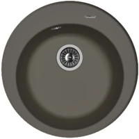 Кухонная мойка Florentina Никосия 20.135.B0510.302 51x51 см, антрацит