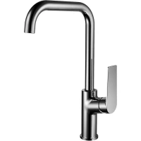 Смеситель для кухни Knotlor Muse KN-61/GM вороненая сталь