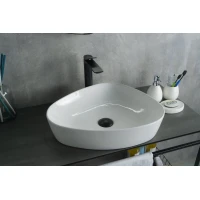 Раковина-чаша GID N9386 50x40 см, накладная, белый