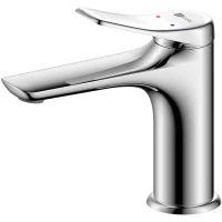 Смеситель для раковины Lemark Ortus LM11306C без донного клапана, хром