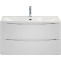 Тумба Bianco Lucido 89,6 см BelBagno Acqua ACQUA-900-2C-SO-BL