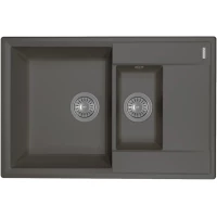 Кухонная мойка Florentina Консул 760К 23.025.D0760.302 76x50 см, антрацит