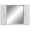 Зеркальный шкаф 100x70 см белый глянец/белый матовый Stella Polar Концепт SP-00000135 - 3