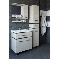 Комплект мебели венге/орегон 60 см Sanflor Техас C0000001978 + S-UM-COM60/1-w + C0000001973