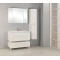Комплект мебели белый глянец 100 см Акватон Мадрид 1A126901MA010 + 1A70473KPR010 + 1A111602MA010 - 1