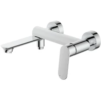 Смеситель для ванны Splenka S41.30 с душевым гарнитуром, хром