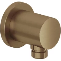 Подключение для душевого шланга Kludi Nova Fonte Puristic 20543N1-15 бронза матовая