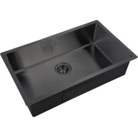 Кухонная мойка Zorg SH 7444 GRAFIT 74x44 см, графит