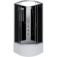 Душевая кабина 90x90x200 см Niagara NG-2508-14BKG тонированное