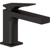 Смеситель для раковины Kludi Decus 54290N275 без донного клапана, оружейная сталь матовый