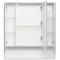 Зеркальный шкаф 76x85 см белый глянец Акватон Инфинити 1A192102IF010 - 2