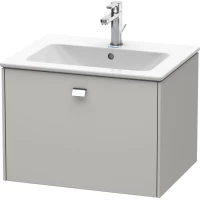 Тумба бетонно-серый матовый 62 см Duravit Brioso BR400101007