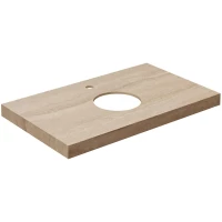 Столешница 80 см бежевый матовый для накладных раковин Kerama Marazzi Canaletto Риальто CN80.SG560420R