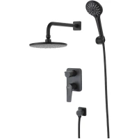 Душевой комплект 226 мм Lemark Bronx LM3729BL