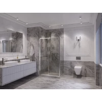 Душевой уголок 110x80 см Ambassador Forsa 17021117AX-80AX прозрачное