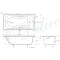 Ванна чугунная Delice Haiti Luxe DLR230639R 180x80 см, с отверстиями под ручки, белый - 2
