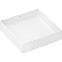 Раковина-чаша Hansgrohe Xuniva Evo E 60324450 40x40 см, накладная, белый глянец