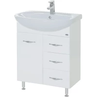 Тумба белый глянец 61 см Bellezza Стелла 4636010140014