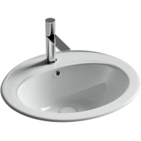 Раковина Ceramica Nova Sun CN6079 56,5x49,5 см, встраиваемая сверху, белый