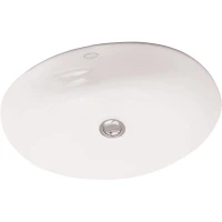 Раковина Jacob Delafon Caxton E2210-0 48,9x41 см, встраиваемая снизу, белый