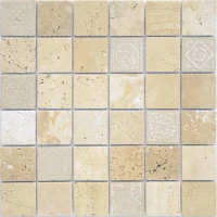 Мозаика Art Stone Art Travertino Beige MAT 48x48x8