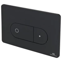 Кнопка смыва Noken Smart Line Oval N386000008 для инсталляции, черный матовый