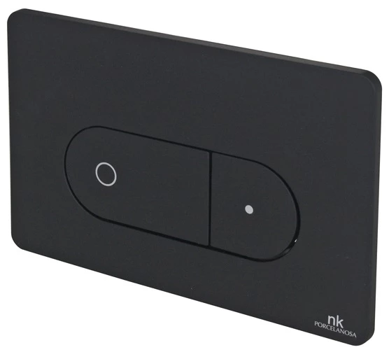 Кнопка смыва Noken Smart Line Oval N386000008 для инсталляции, черный матовый
