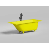Ванна из литьевого мрамора Salini S-Stone Ornella 102326MF 160x70 см, покраска по RAL матовый полностью