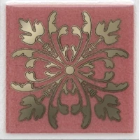 Вставка Kerama Marazzi Клемансо розовая 4,9x4,9 