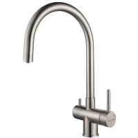 Смеситель для кухни с подключением к фильтру Paulmark Heller HE213218-SS