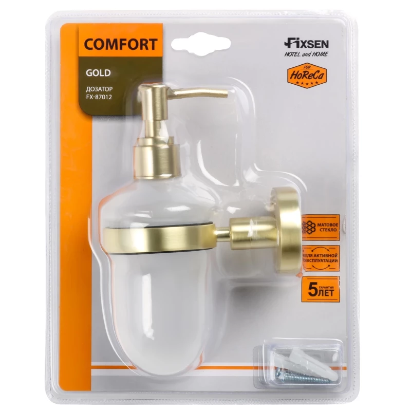 Дозатор Fixsen Comfort Gold FX-87012