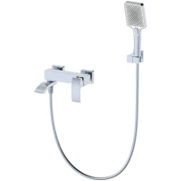 Смеситель для ванны Wonzon & Woghand Fit WW-88639009-CR с душевым гарнитуром, хром