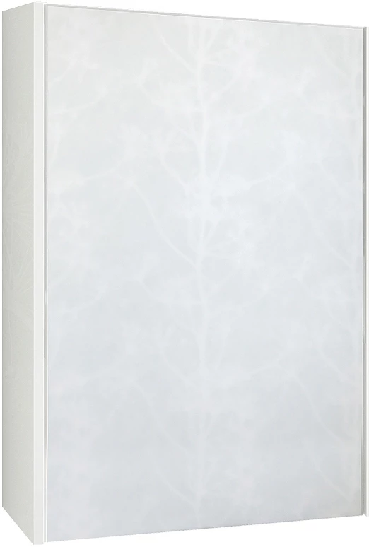 Зеркальный шкаф 57x72 см белый глянец R Sanflor Калипсо C03876 шкафчик sanflor