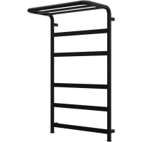 Полотенцесушитель водяной Grota Calore 4650186714848 900x527, черный матовый