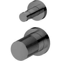 Смеситель для ванны Feramolli Dante GS8819S CoolStart, встраиваемый, графит матовый